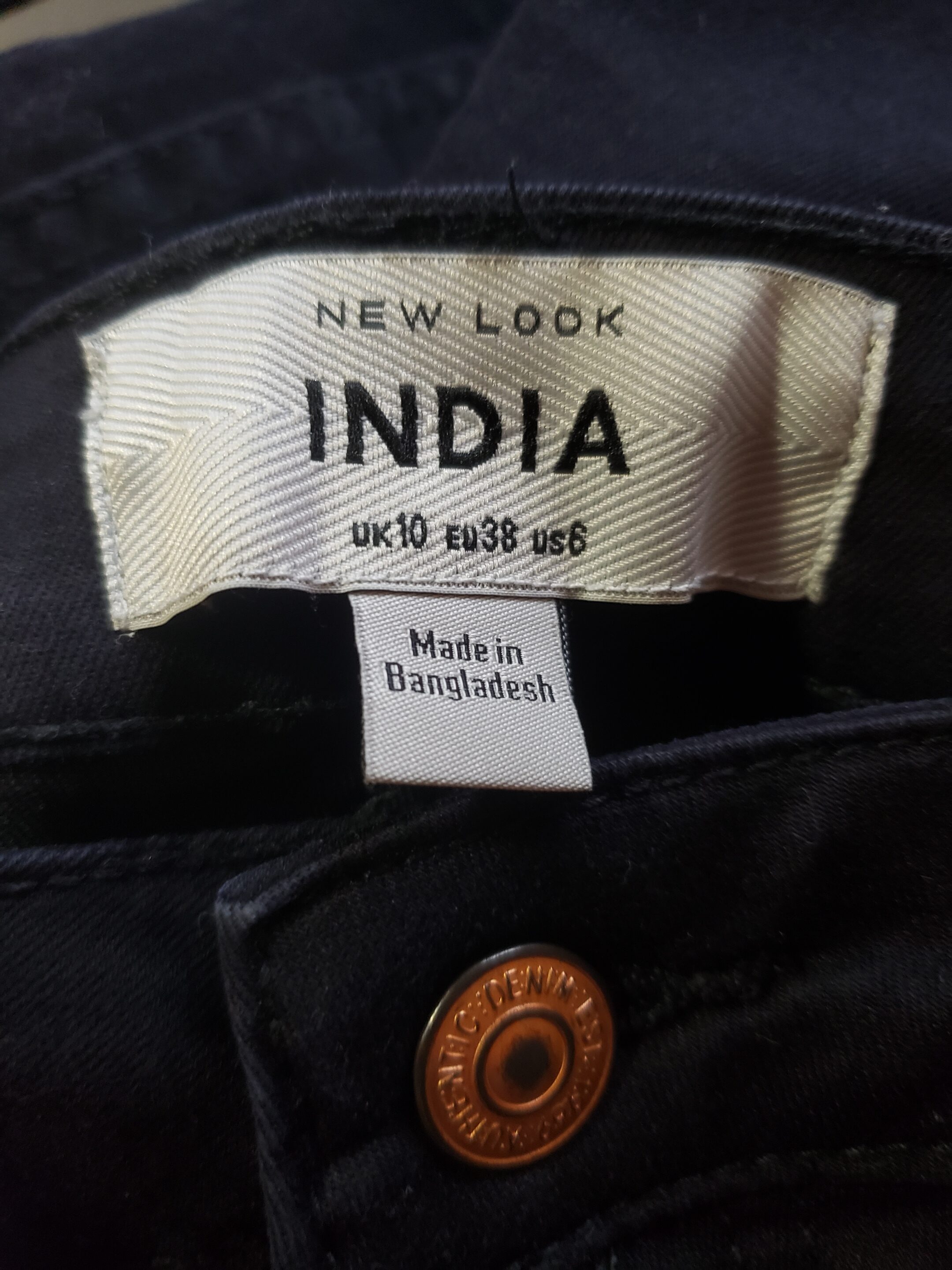 Жіночі чорні джинси New Look розмір EUR 38 6 Жіночі чорні джинси New Look розмір EUR 38 - Зображення 6
