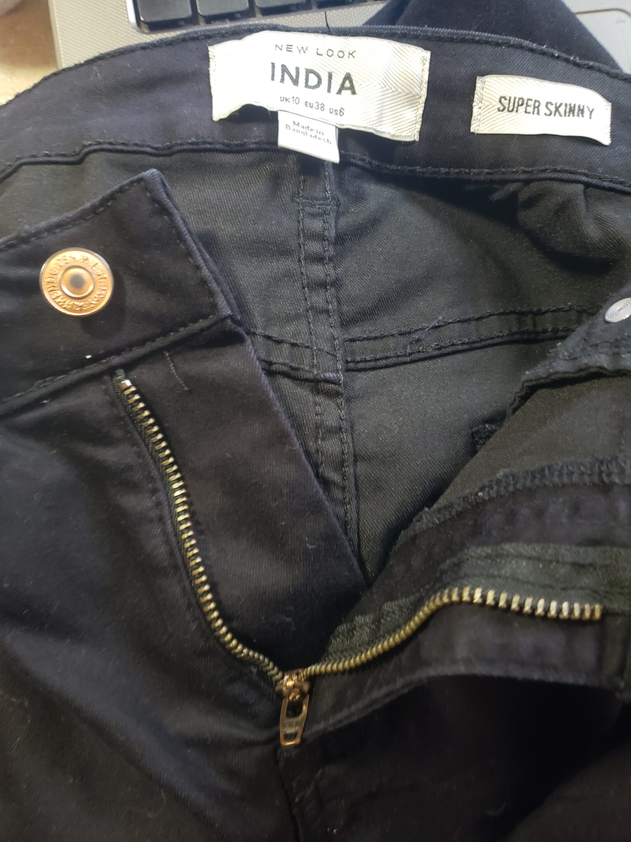 Жіночі чорні джинси New Look розмір EUR 38 7 Жіночі чорні джинси New Look розмір EUR 38 - Зображення 7