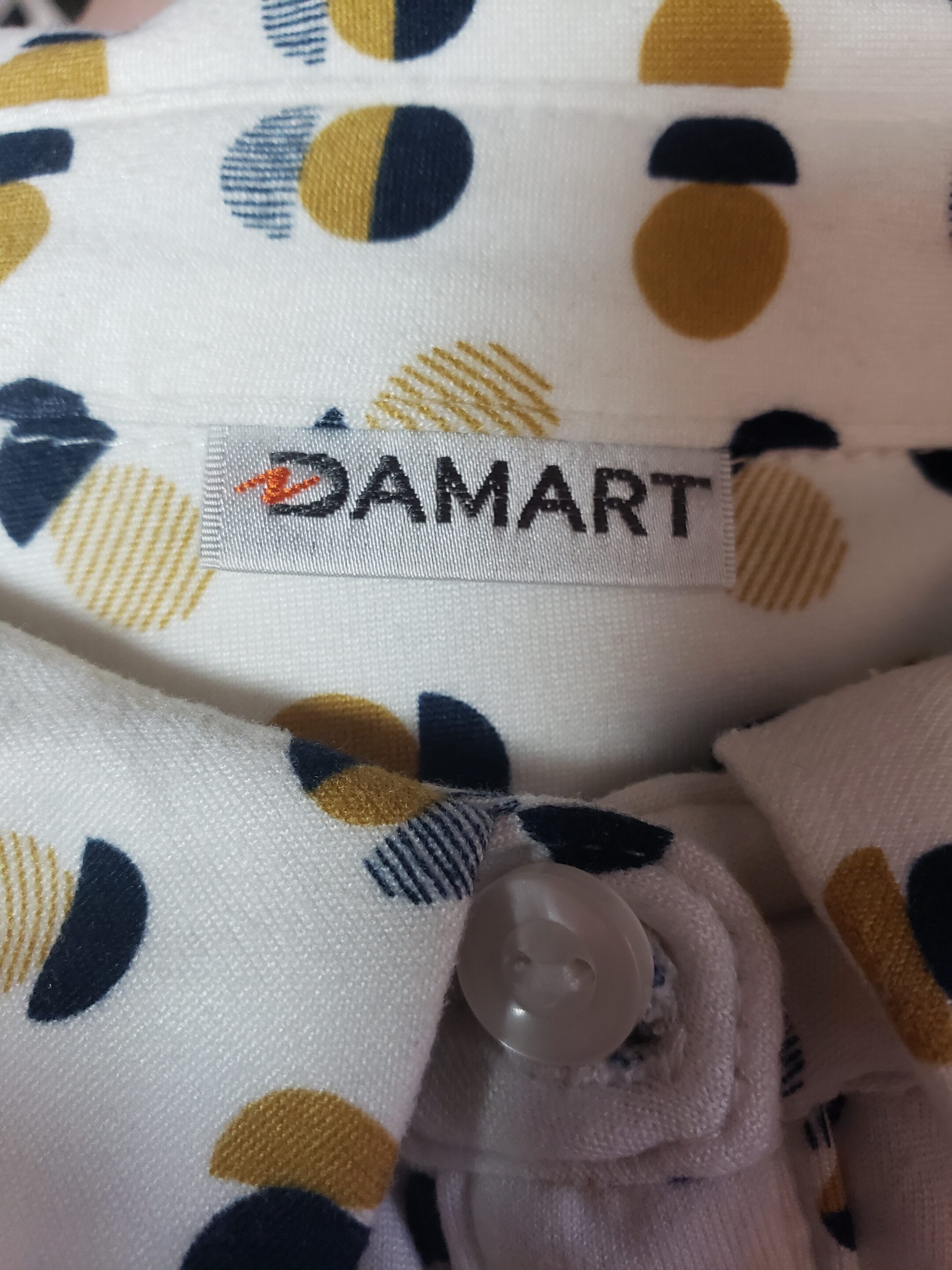 Жіноча біла сорочка DAMART розмір M/L 9 Жіноча біла сорочка DAMART розмір M/L - Зображення 9