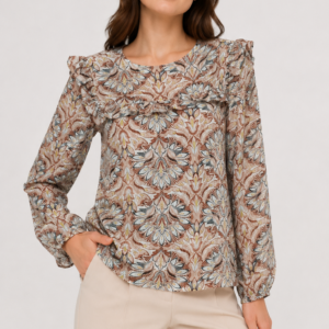 Жіноча бежева блуза Marks and Spencer розмір EUR 40