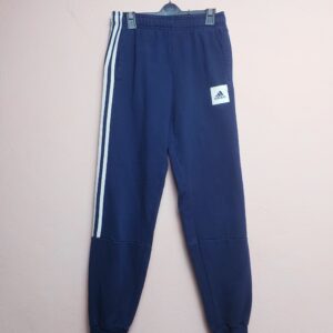 Дитячі темно-сині спортивні штани Adidas розмір M/L
