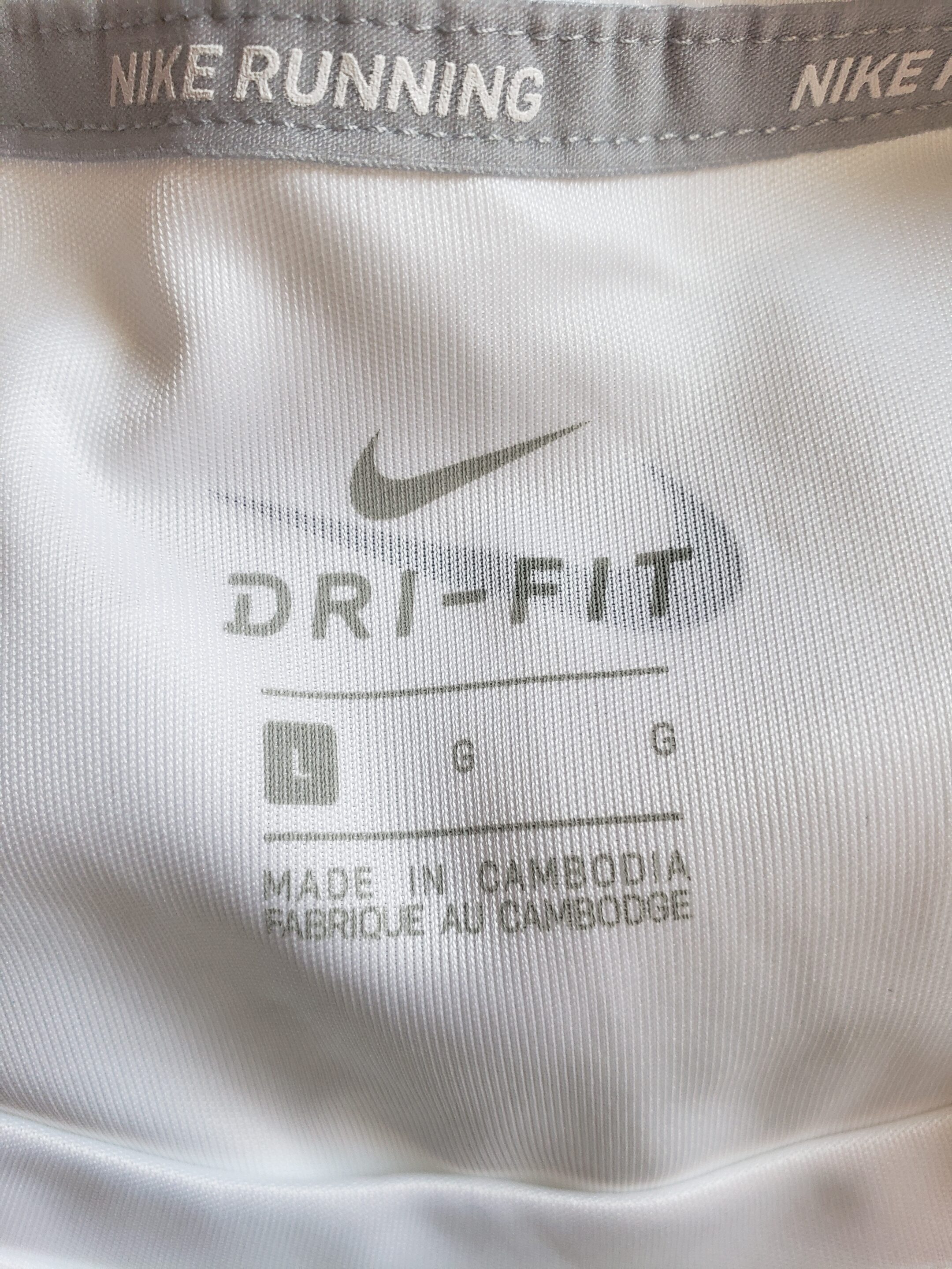 Чоловіча біла футболка Nike розмір L 4 Чоловіча біла футболка Nike розмір L - Зображення 4