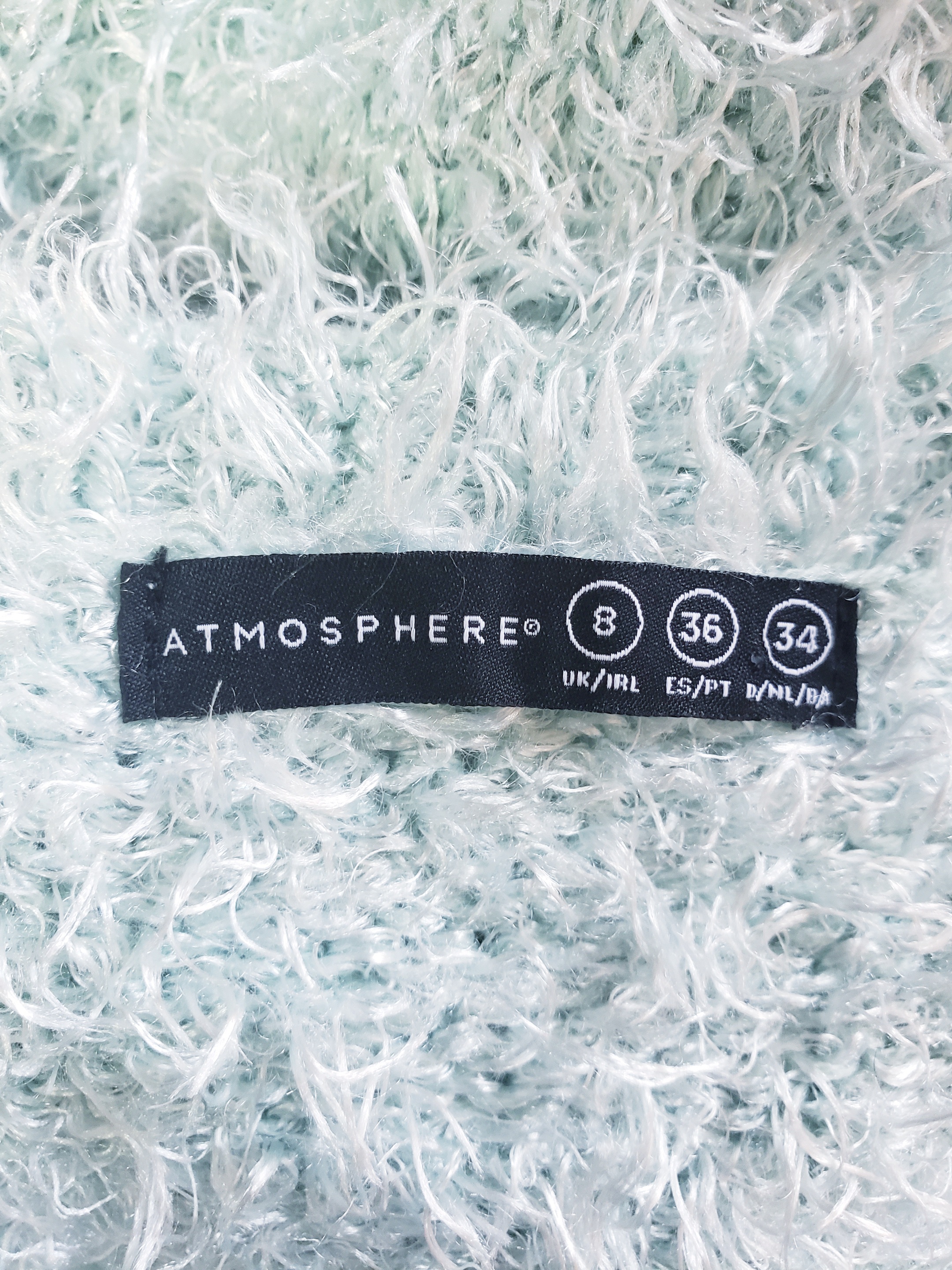 Жіночий блакитний светр Atmosphere розмір M 4 Жіночий блакитний светр Atmosphere розмір M - Зображення 4