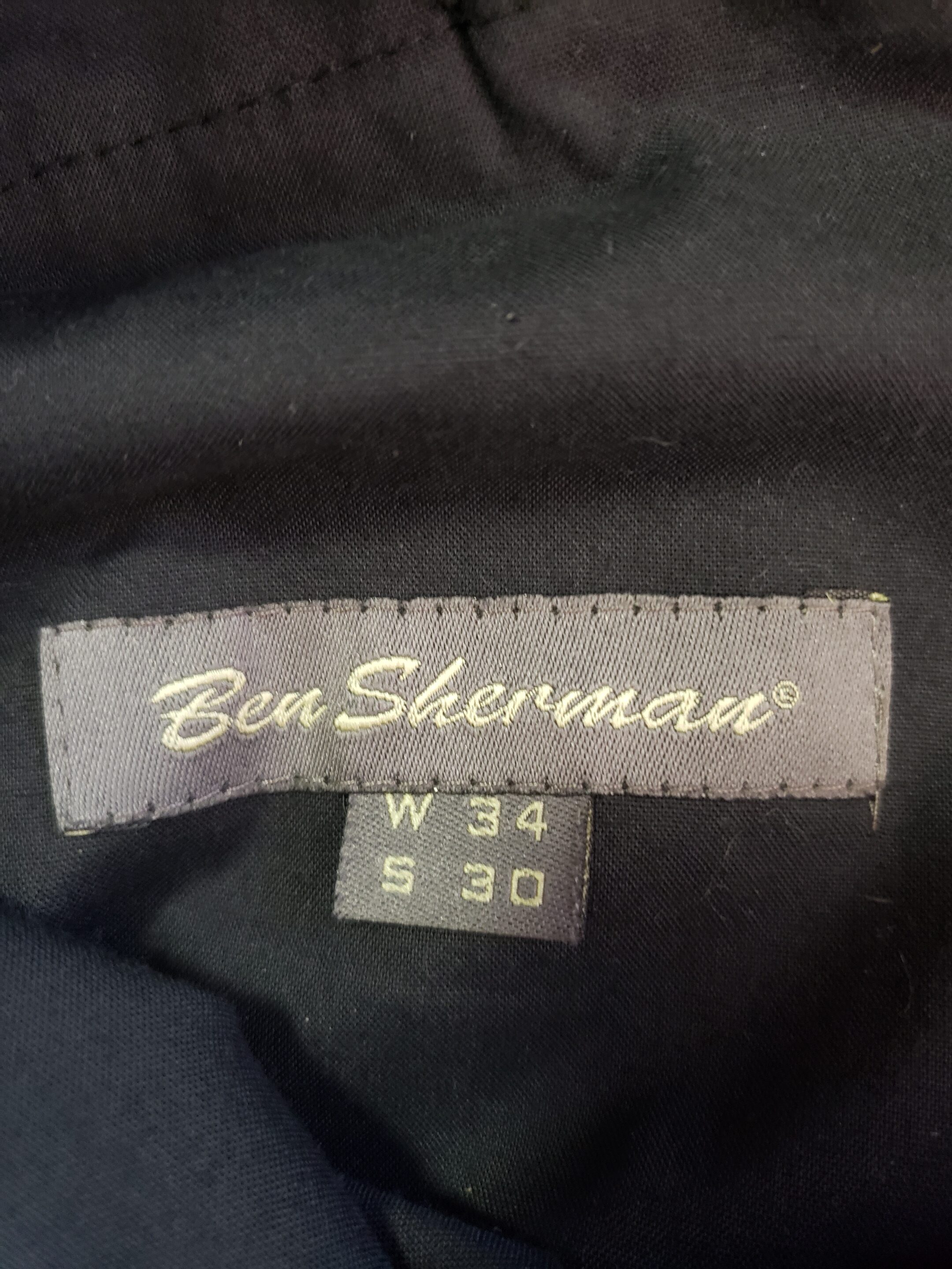 Чоловічі темно-сині класичні штани Ben Sherman розмір W 34 / S 30 6 Чоловічі темно-сині класичні штани Ben Sherman розмір W 34 / S 30 - Зображення 6