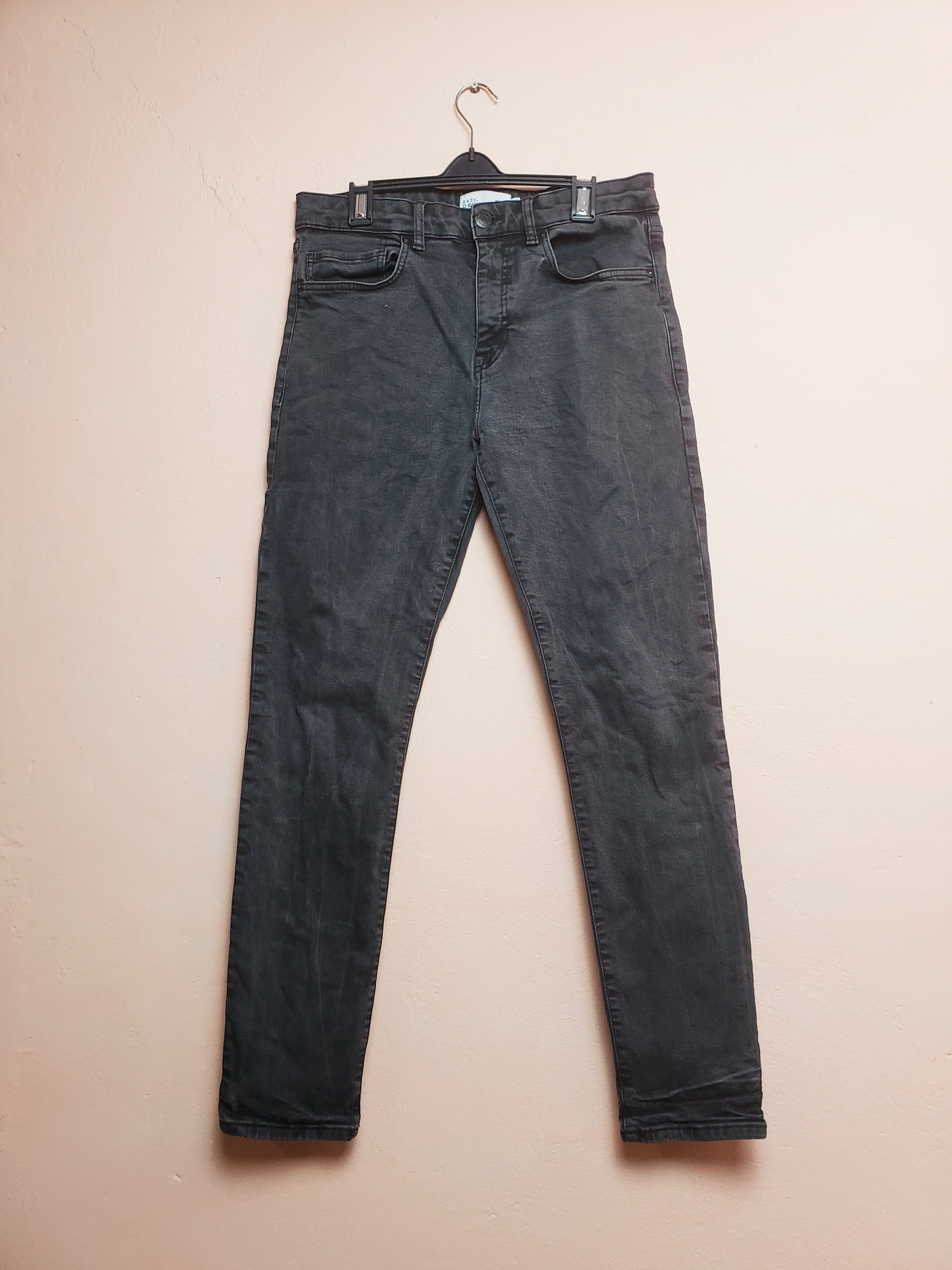 Чоловічі чорні джинси Easy Denim розмір 34 1 Чоловічі чорні джинси Easy Denim розмір 34