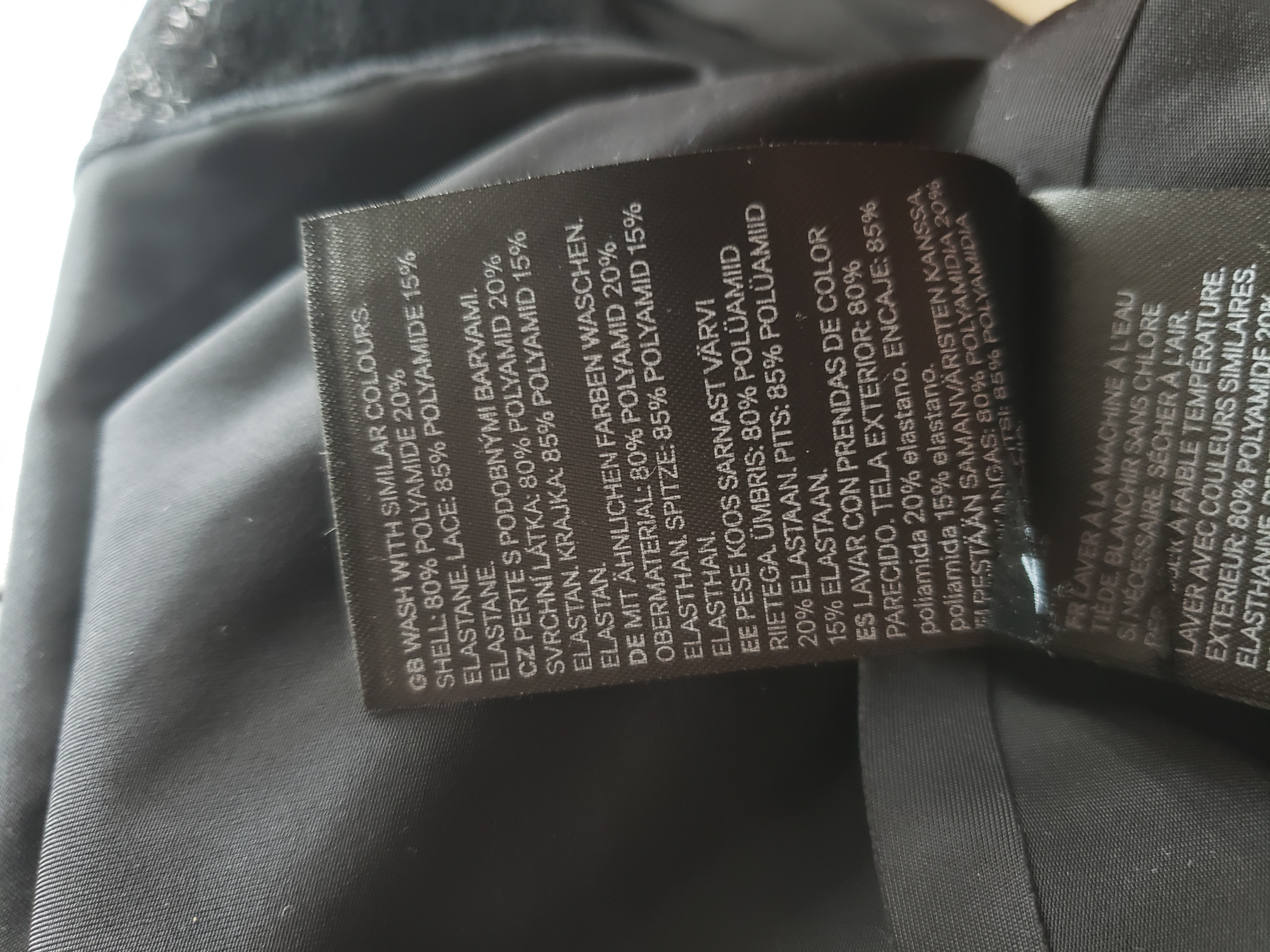 Жіночий чорний боді H&M розмір EUR 44 4 Жіночий чорний боді H&M розмір EUR 44 - Зображення 4
