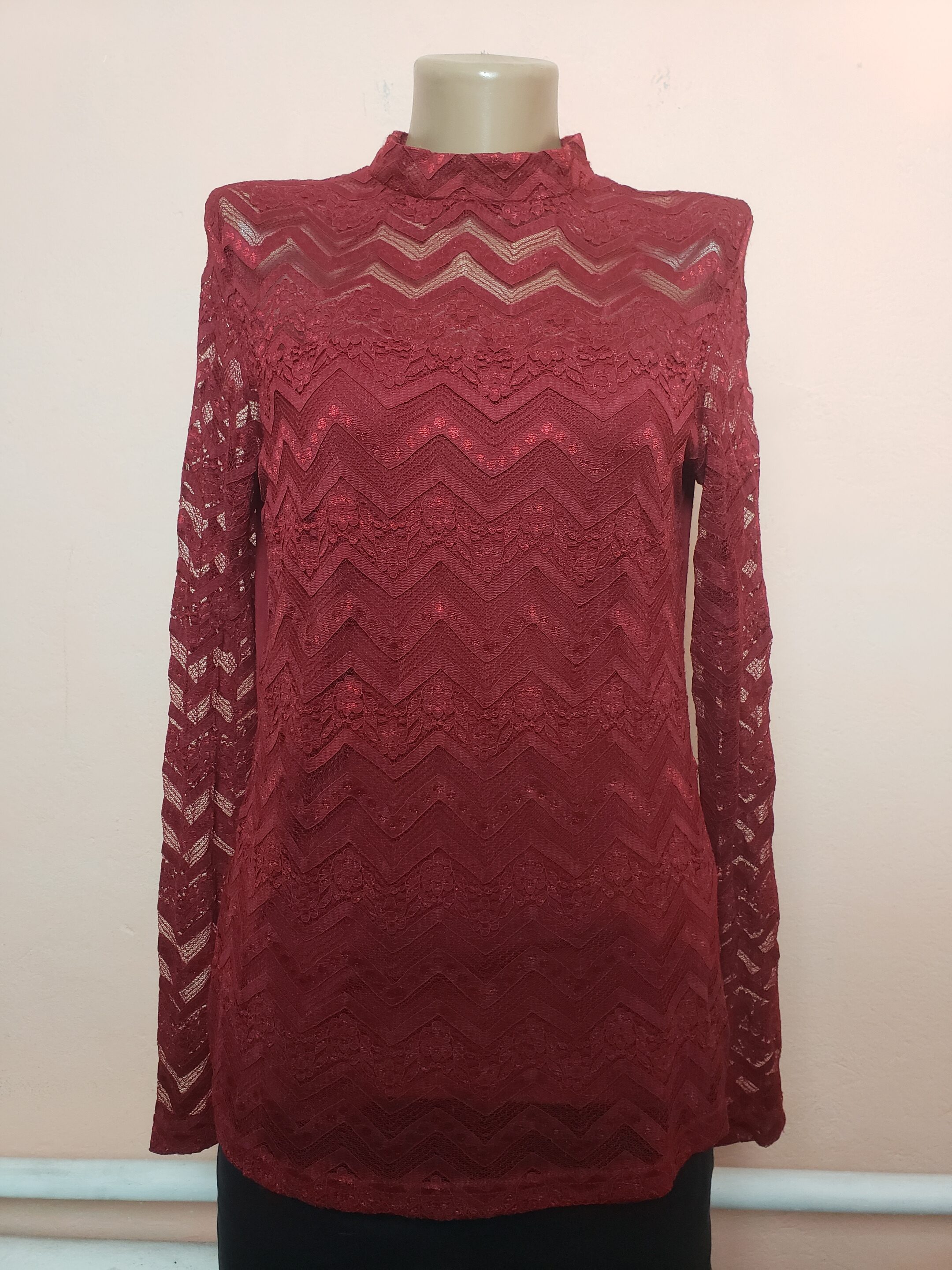 Жіноча бордова блузка Dorothy Perkins розмір UK 14 7 Жіноча бордова блузка Dorothy Perkins розмір UK 14 - Зображення 7