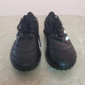 Дитячі чорні футбольні бутси Adidas розмір 34-35
