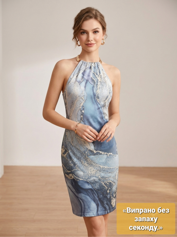 Жіноча блакитна сукня розмір L/XL - 20260725 211850