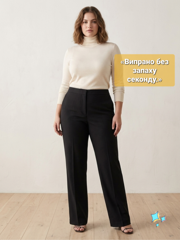 Чорні класичні брюки Marks and Spencer розмір XL, 2XL - photo 8 1