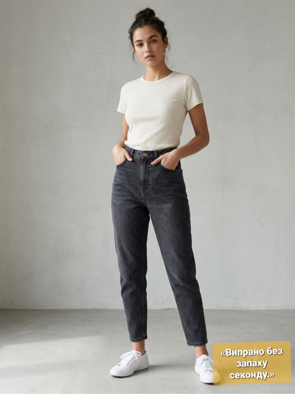 Жіночі сірі джинси Divided H&M розмір 38 - photo 6